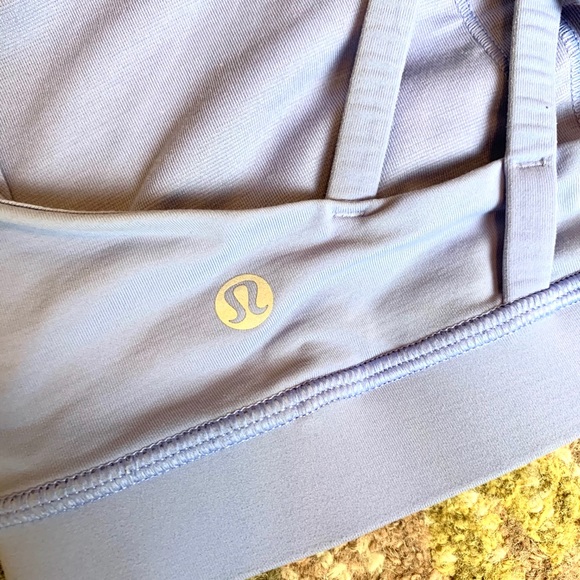 LULU LEMON violet blue sports bra - Picture 3 of 4